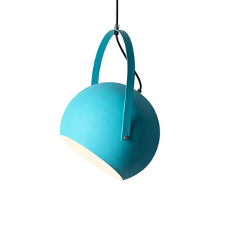 Aria Kugel LED Pendelleuchte Gelb/Blau/Grau Esszimmer-Purlicht