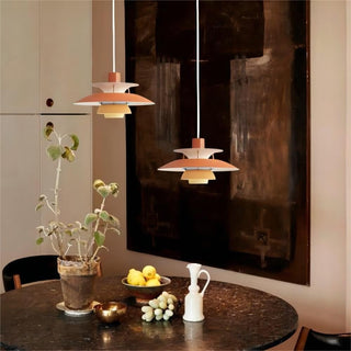 Aria Macaron Schirm Pendelleuchte, 15 Farben-Purlicht