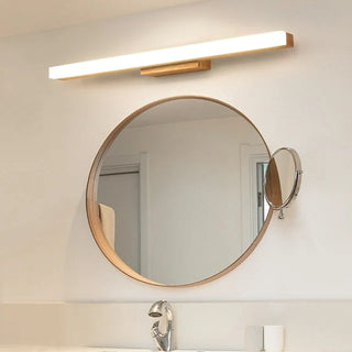 Arisha Modern Linear LED Wandleuchte Badezimmer/Wohnzimmer Holz-Purlicht
