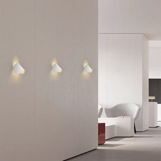 Aria Wandleuchte Innen/Außen Modern Geometrisch LED 4 Farbe 360-drehbar-Purlicht