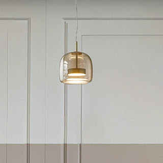 Valentina Pendelleuchte Morden Klar/Geräuchert/Amber Wohn/Schlafzimmer Glas-Purlicht