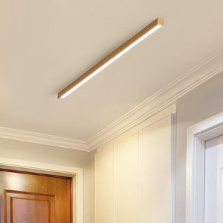 Arisha Modern Linear LED Deckenleuchte Holz Schlaf/Wohnzimmer-Purlicht