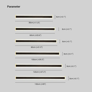 Arisha Modern LED Außenwandleuchte Schwarz Metall Garten/Balkon-Purlicht