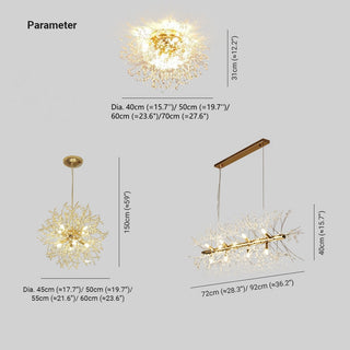 Kristy Pendelleuchte Hängelampe Gold Ess/Wohnzimmer Modern Design LED-Purlicht