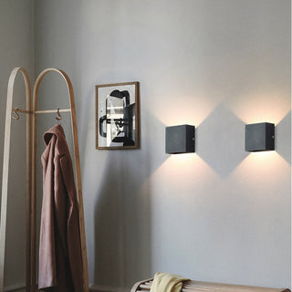 Ray Modern LED Außenwandleuchte Weiß Metall Garten/Flur-Purlicht