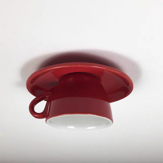 Valentina Modern Deckenleuchte, Blau/Rosa/Gelb, Kaffeetassen, Keramik, Schlafzimmer-Purlicht