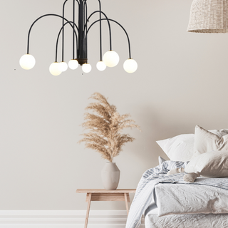 Arisha Modern LED Pendelleuchte Schwalz/Gold/Rose Esstisch/Schlaf/Wohnzimmer-Purlicht